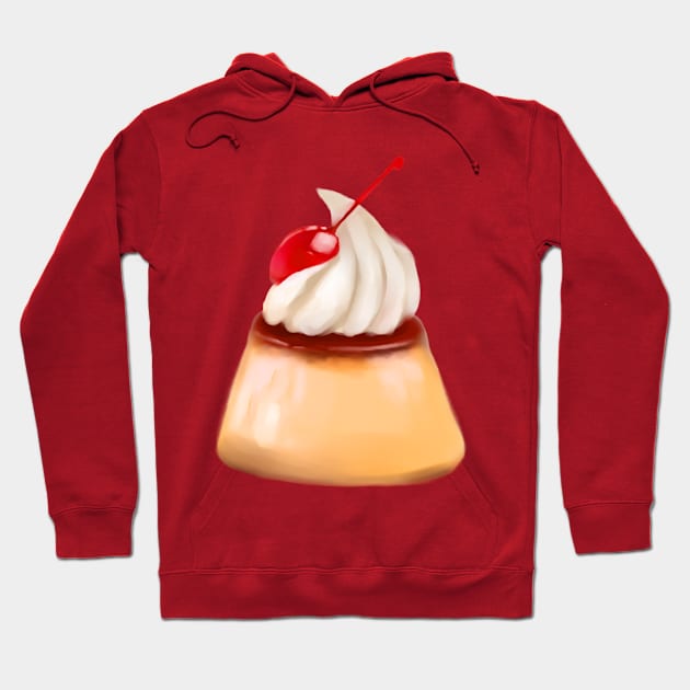 Cherry pudding Hoodie by Pescapin